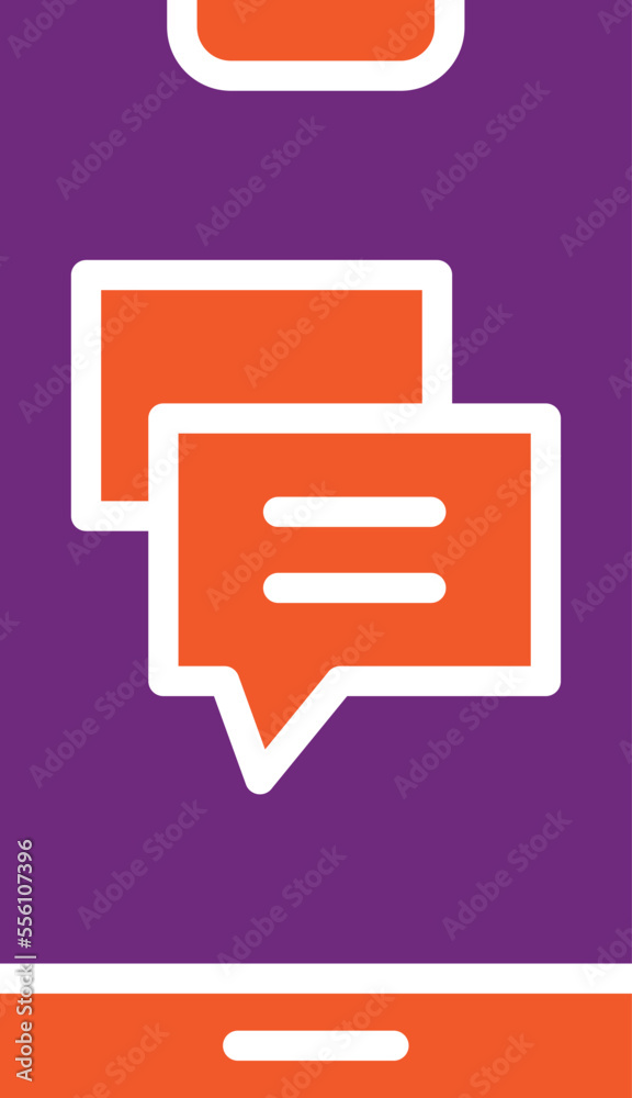 Chat Vector Icon Design Illustration Chat Vector Icon Design Illustration