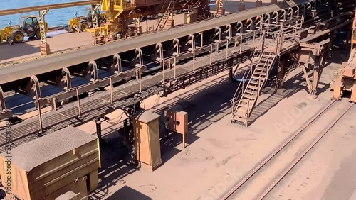 Cargo Conveyors for Iron Ore In Brazil