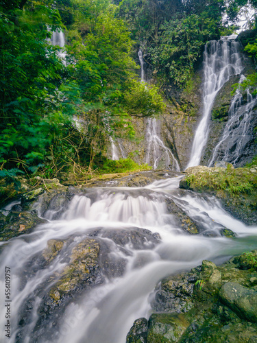 Nyandung Waterfall, one of the waterfalls in Kuningan, West Java. This waterfall is still very beautiful so it is very suitable to be a place to unwind from work.