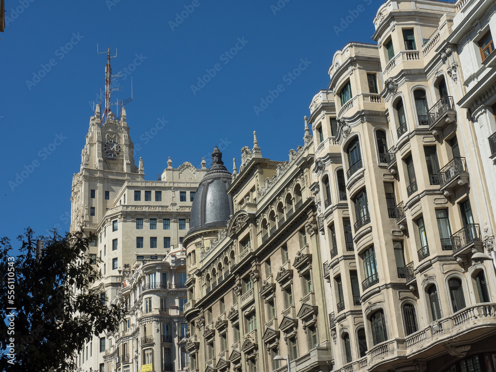 Die spanische Hauptstadt Madrid
