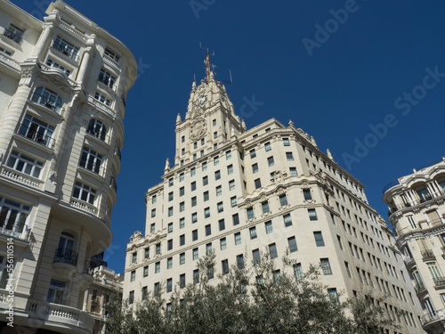 Die spanische Hauptstadt Madrid