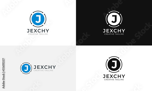 Jexchy J Letter Logo