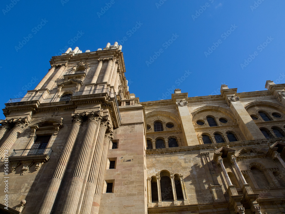 Die spanische Stadt Malaga