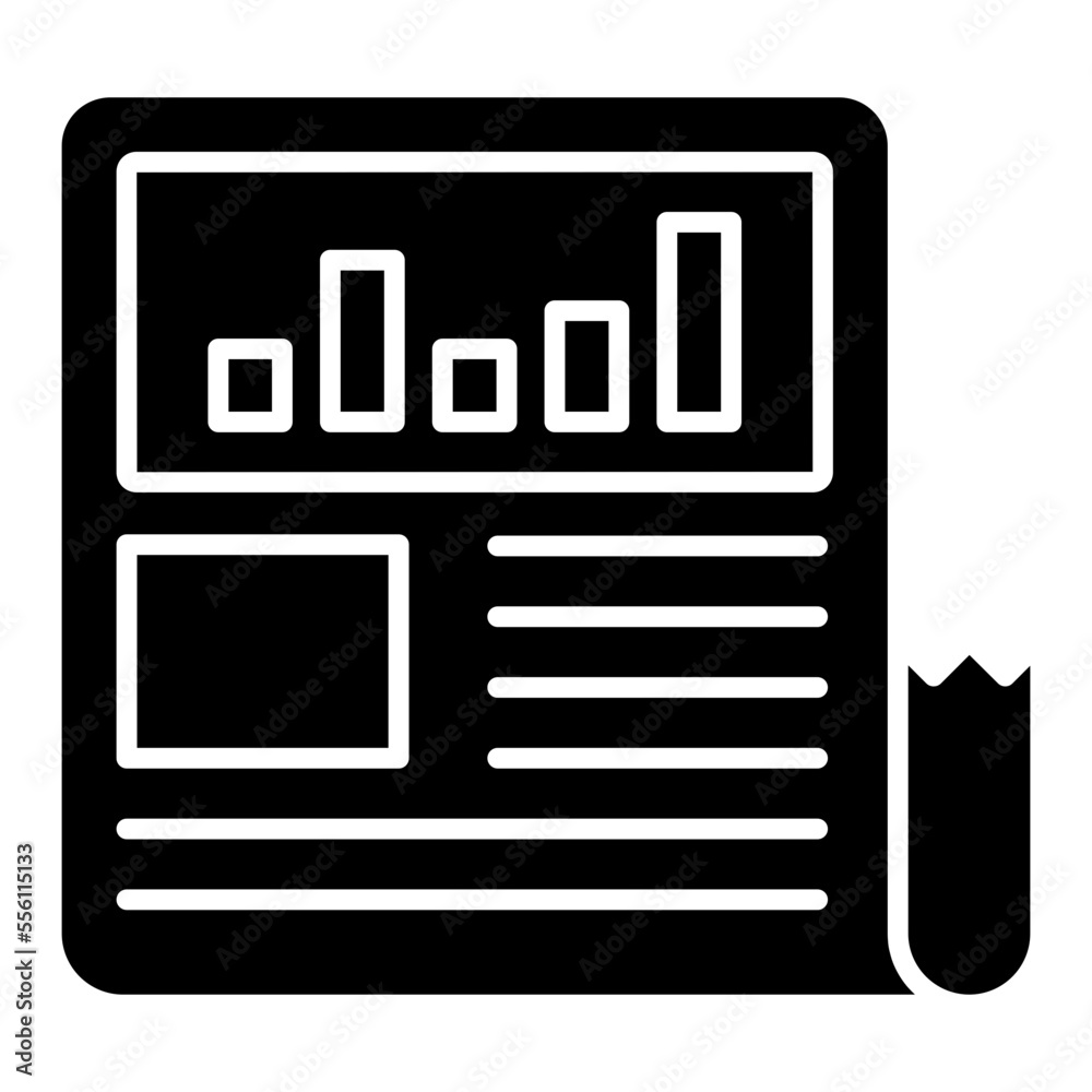 A perfect design icon of marketing report A perfect design icon of marketing report