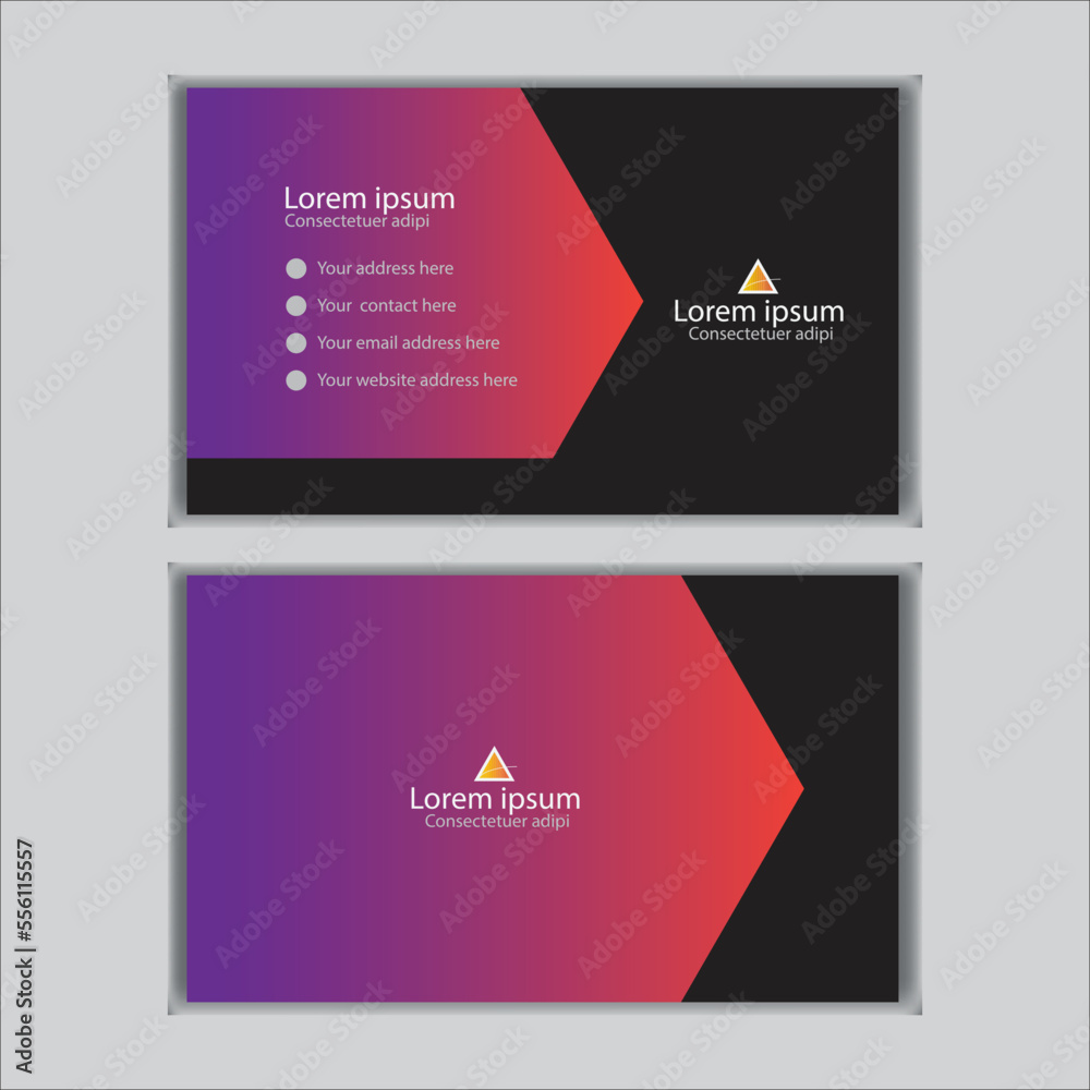 modern business card, creative, brand,