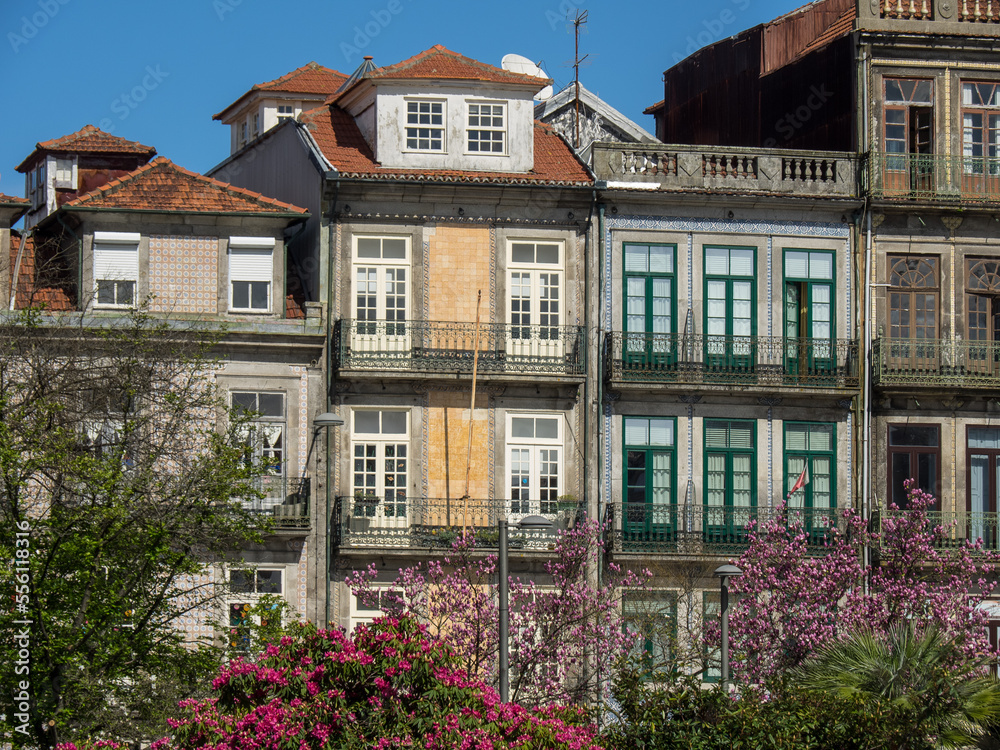 Fototapeta premium Die Stadt Porto in Portugal