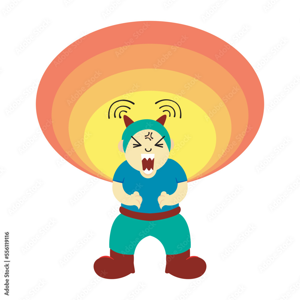a man with horns tries desperately to transmit a telepathic signal a man with horns tries desperately to transmit a telepathic signal