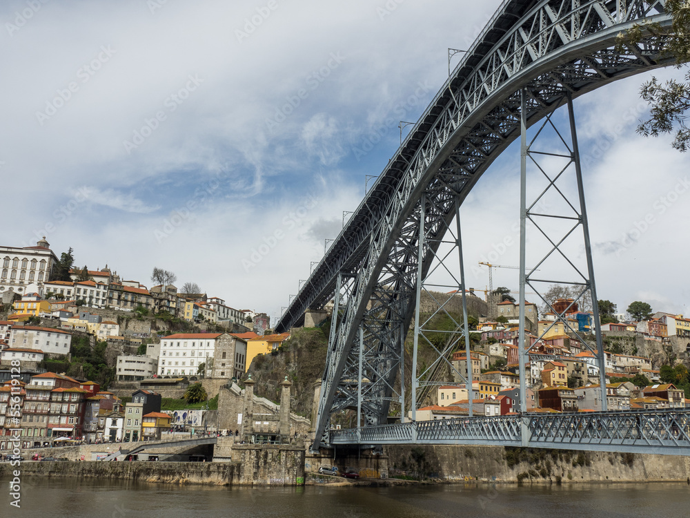 Fototapeta premium Die Stadt Porto am Douro