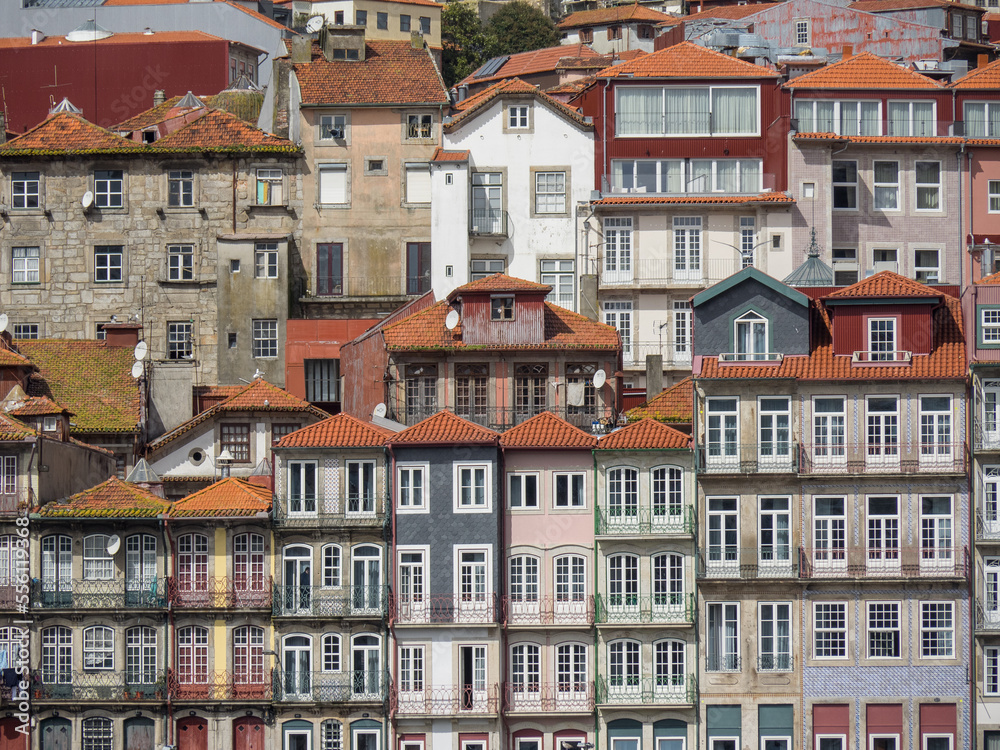 Die Stadt Porto am Douro