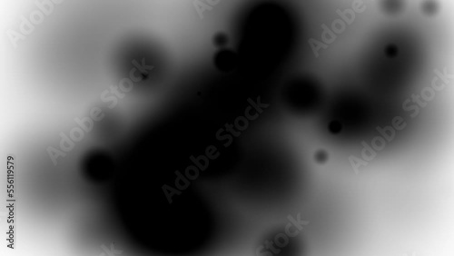 Burn film effect transition from white to black with smooth motion.