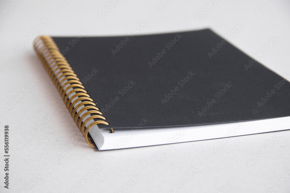 notebook and on white notebook and on white