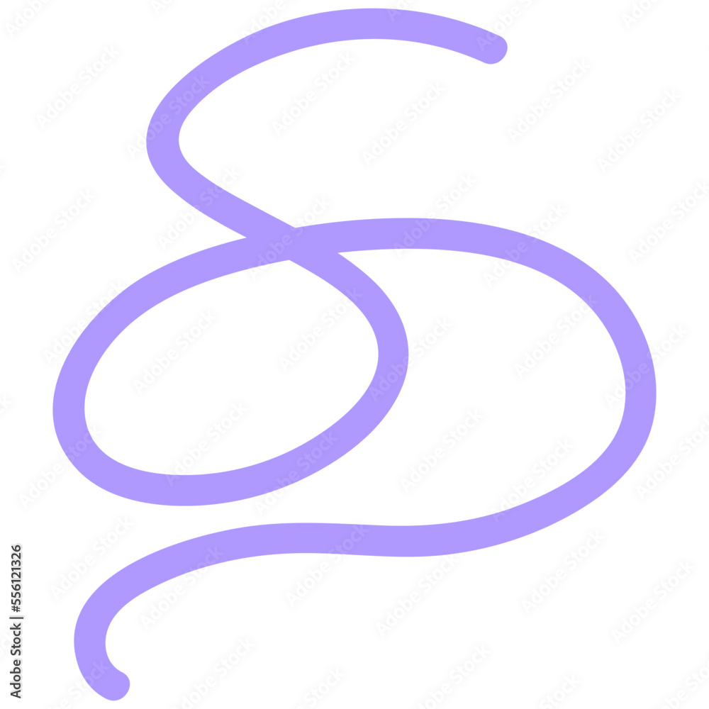 Abstract Scribble Line Hand drawn Abstract Scribble Line Hand drawn