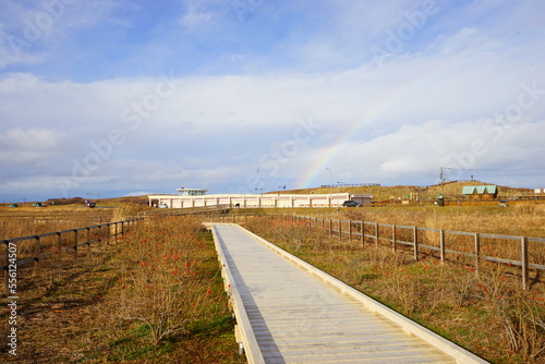 Wooden Path at Gensei Flower Garden in Abashiri, Hokkaido - 北海道 網走国定公園 小清水 原生花園 遊歩道