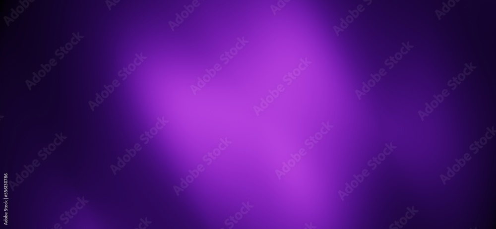 Illustration of bokeh background colored purple and black. Abstract purple background with a landscape theme. 3d render.