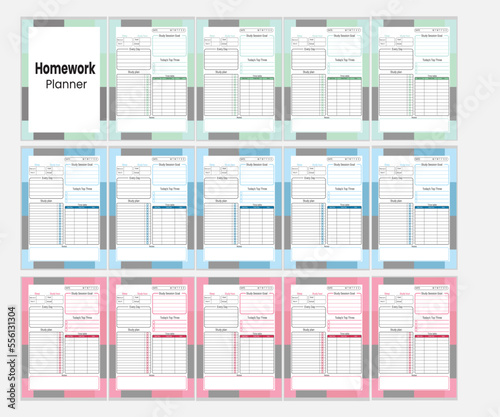 
HOMEWORK PLANNER  EVERY STUDENT NEEDS

