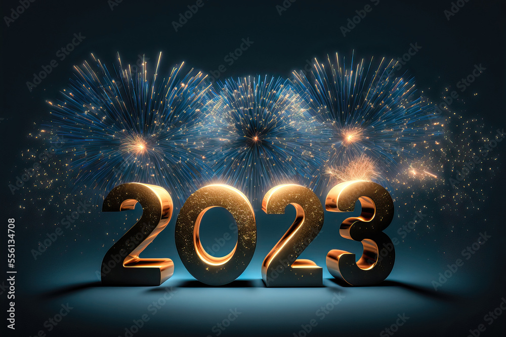 2023 Happy New Year 2023 Backdrop Background Cover Digital Art with Generative AI Technology Illustration Digital ART 2023 Happy New Year 2023 Backdrop Background Cover Digital Art with Generative AI Technology Illustration Digital ART