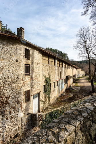 Vue de l'abbaye d'Aiguebelle