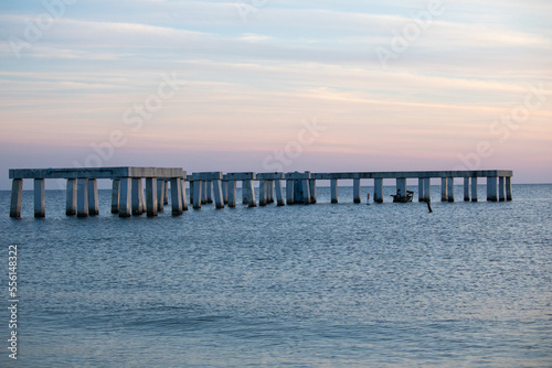 Fort Myers Beach Pier after Hurricane Ian © Megan