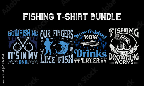 Fishing T-Shirt Design  Fishing T-Shirt Bundle  Fishing Vector T-Shirt