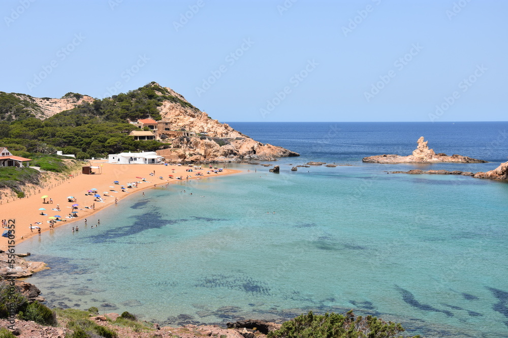 Fototapeta premium Cala Pregonda, à Minorque