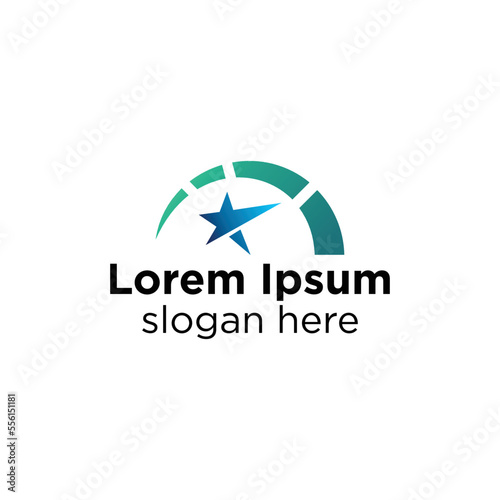 star speed logo concept, automotive logo design inspiration