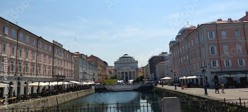 Il Canale Grande a Trieste, Italy