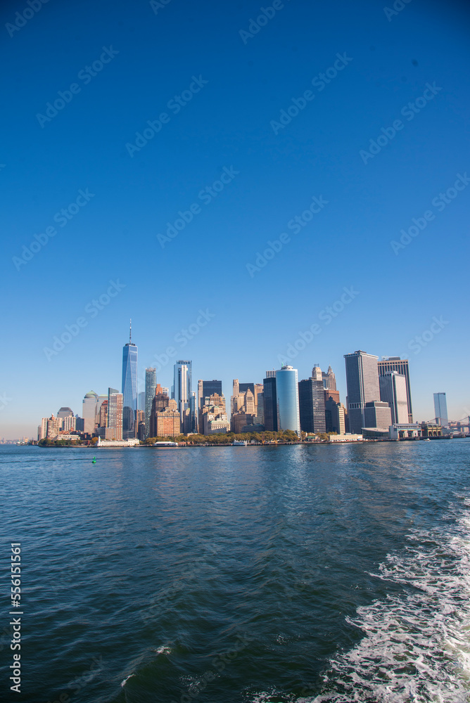 Manhattan Skyline from the Staten Island Ferry