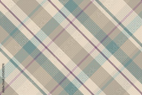Tartan or plaid pastel color pattern. Vector illustration design.