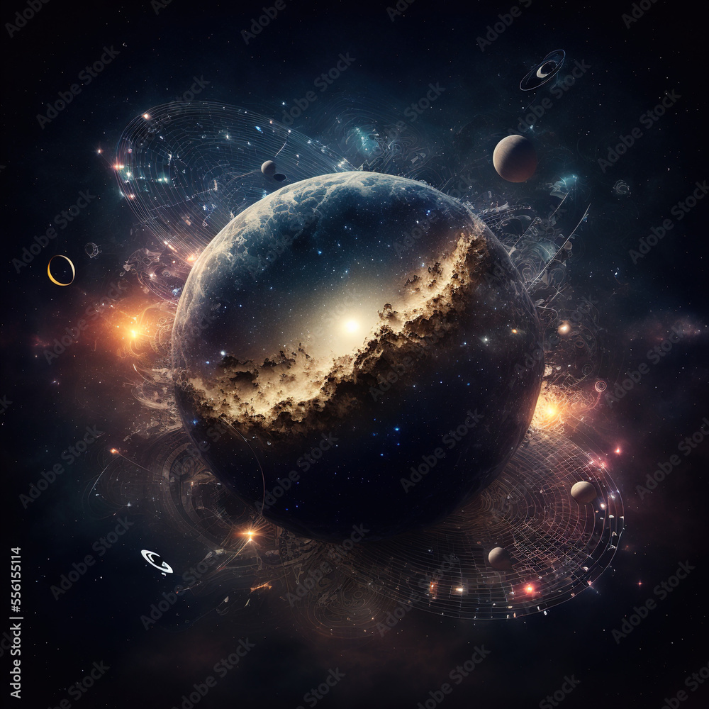 Fototapeta premium galaxies in the universe