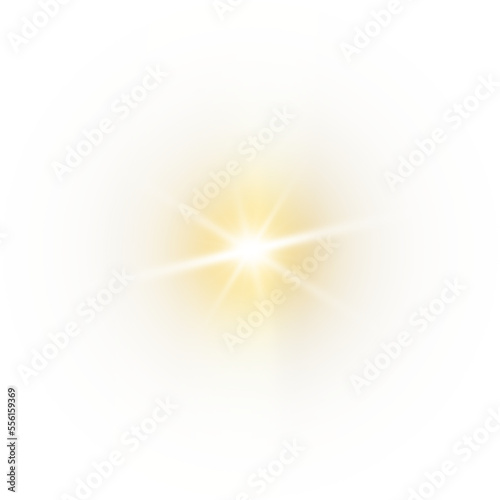 gold star light sparkle photo