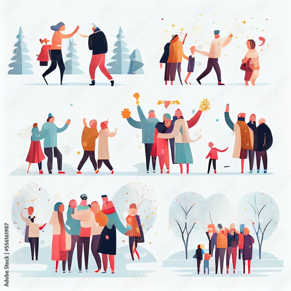 set scenes people celebrating set scenes people celebrating