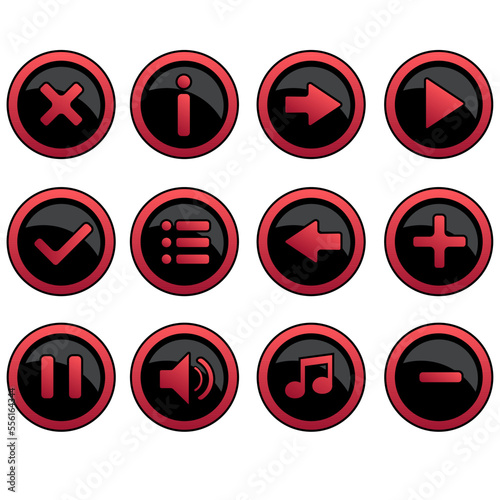 colorful buttons for game. vector media icons set. Illustrations are icons or symbols used in business. Internet icon Can be used in various media.
Free Download colorful buttons for game. vector media icons set. Illustrations are icons or symbols used in business. Internet icon Can be used in various media.
- GFXLoad