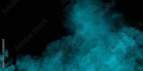 Blue smoke