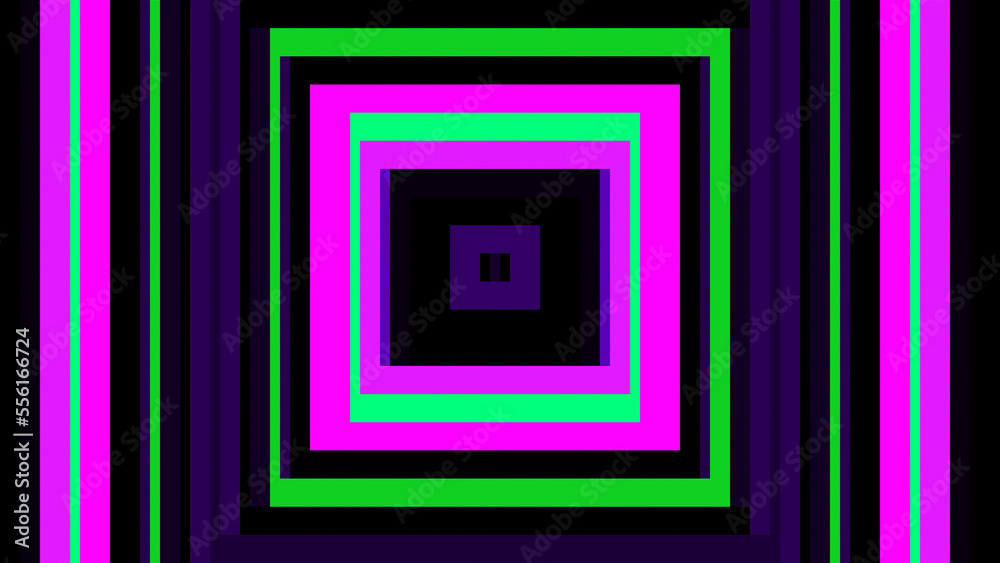 retro style neon square light background retro style neon square light background