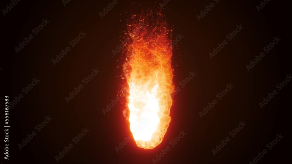 Abstract orange flame, bonfire glowing with bright fire on a dark background. Abstract background. Video in high quality 4k, motion design Abstract orange flame, bonfire glowing with bright fire on a dark background. Abstract background. Video in high quality 4k, motion design