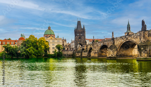 city castle and charles bridge