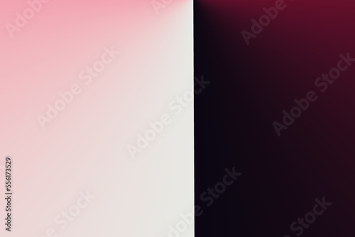 Pink and magenta divided geometrical  background for website, designers. colors are divided diagonally, cardboard texture, creating line partition..Minimal contemporary design © Евгения Жигалкина