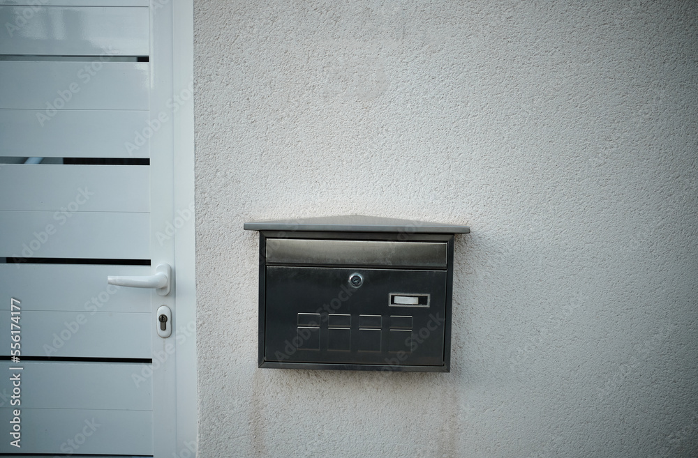 isolated mailbox near the house isolated mailbox near the house