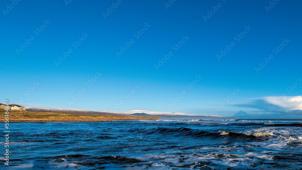 Fototapeta premium River Brora estuary