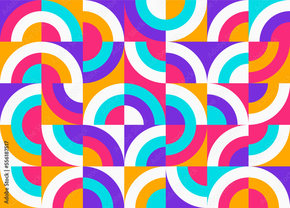 Fototapeta premium background design with colorful abstract pattern