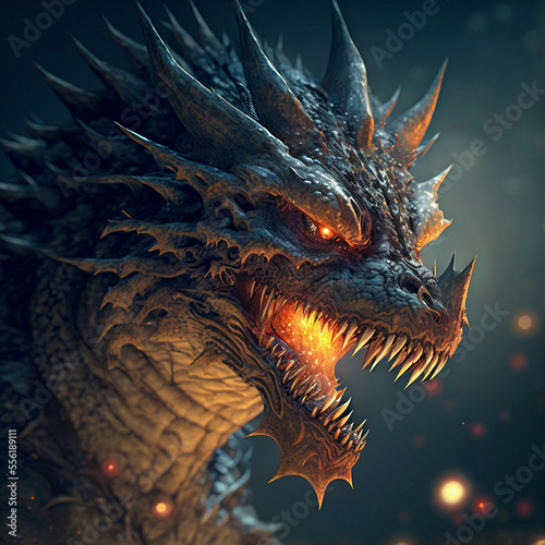 Spikey Dragon © Robert