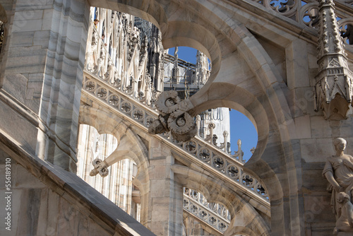 detail of the Duomo cathedral 