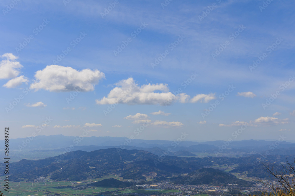 天山からみた景色「佐賀県」 天山からみた景色「佐賀県」
