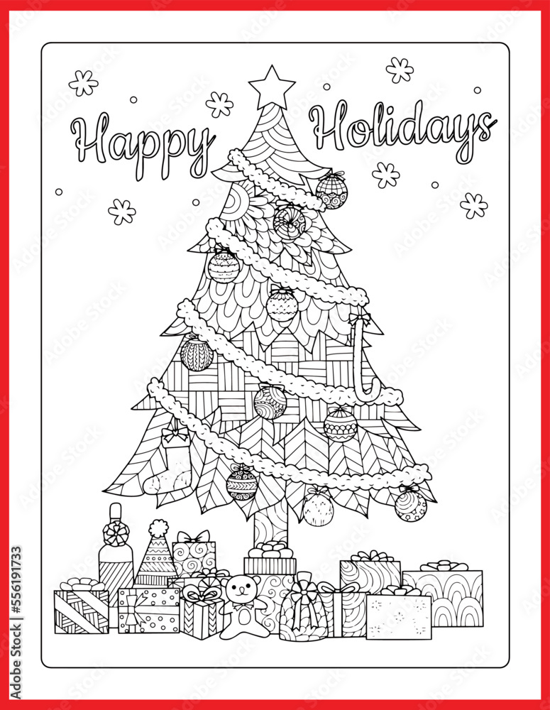 Coloring Pages, A Great Activity for Kids during the Christmas Holidays