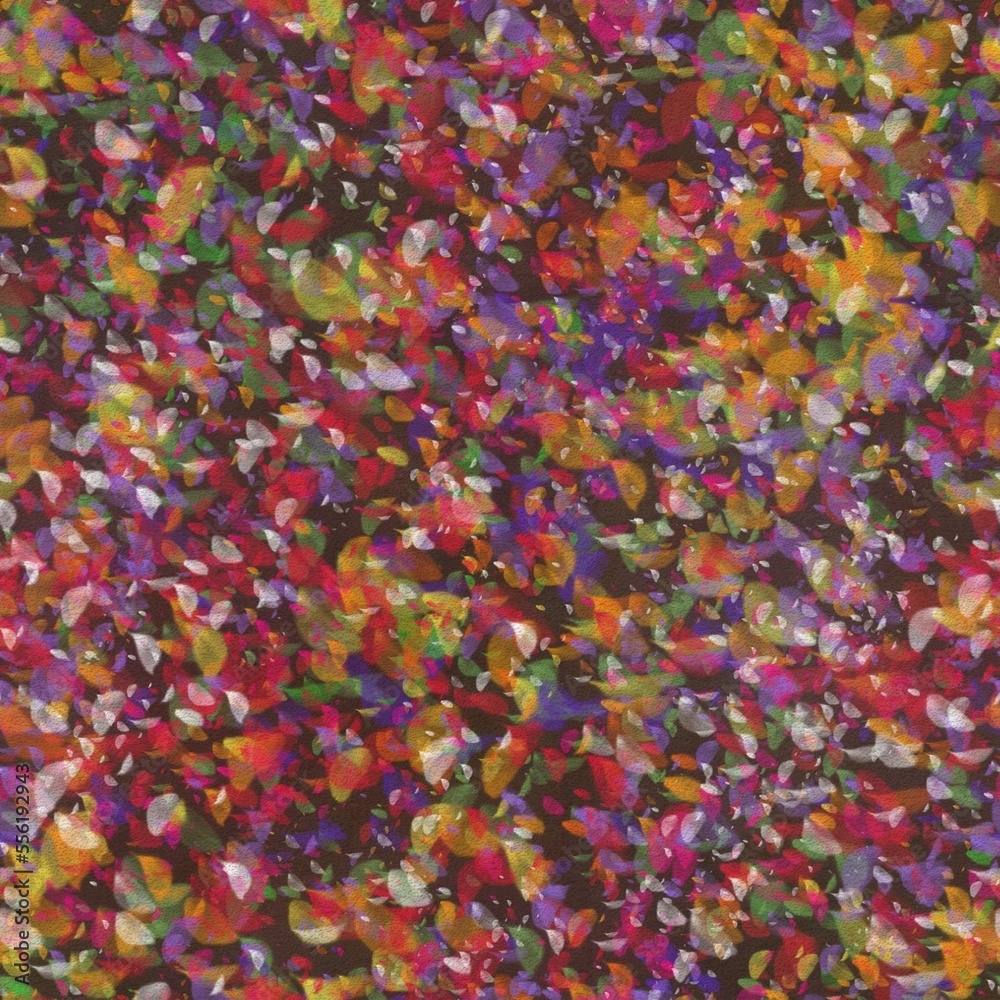 Fototapeta premium colorful background seamless pattern digital illustration fabric fashion design print wrapping paper wallpaper texture