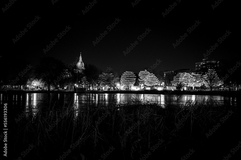 Fototapeta premium Christmas lights