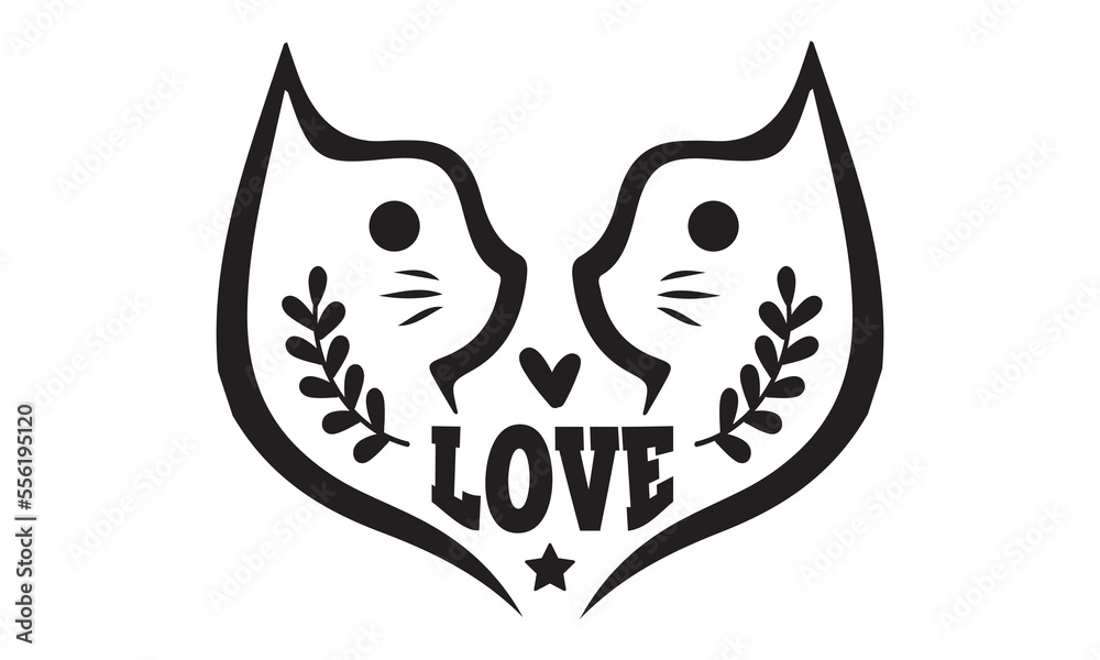 Obraz premium Love svg, Valentines Day svg, Happy valentine`s day T shirt greeting card template with typography text and red heart and line on the background. Vector illustration, flyers