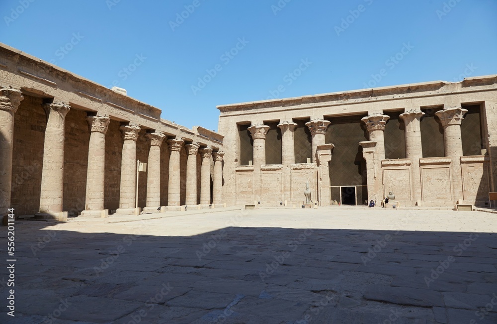 Edfu, the Temple of Horus, Widely Considered Egypt's Best-Preserved Temple