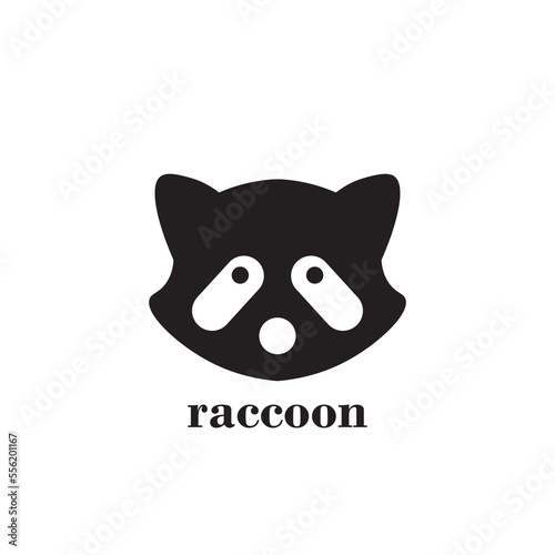 raccoon logo design