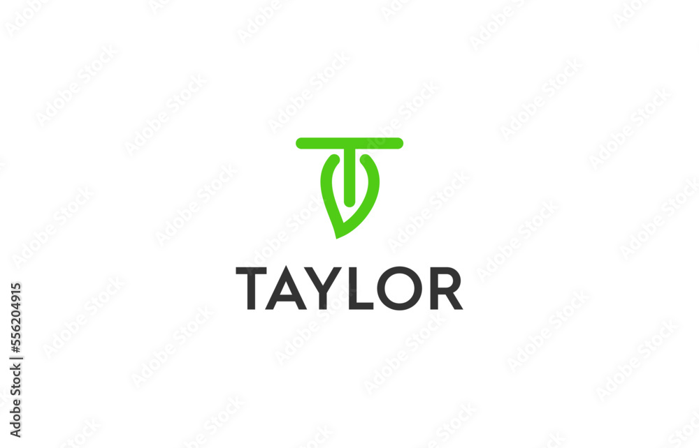 abstract letter t environment logo design templates abstract letter t environment logo design templates